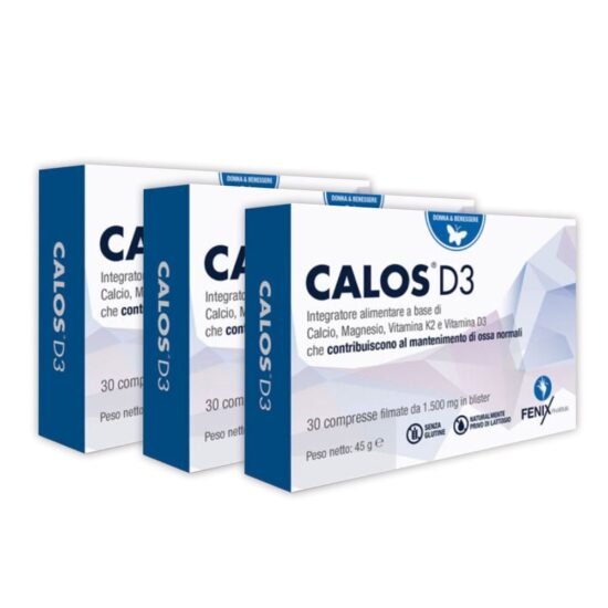 Calos D3 Vitamina D e K per le ossa